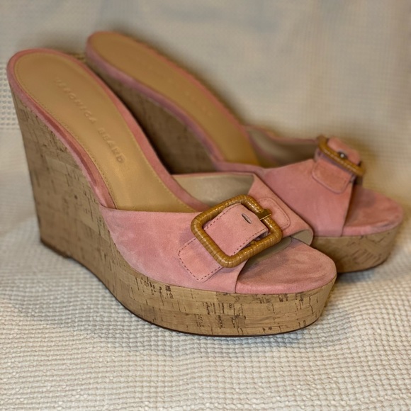 NWOB Veronica Beard
Donata Suede Wedge Sandals - Picture 2 of 8